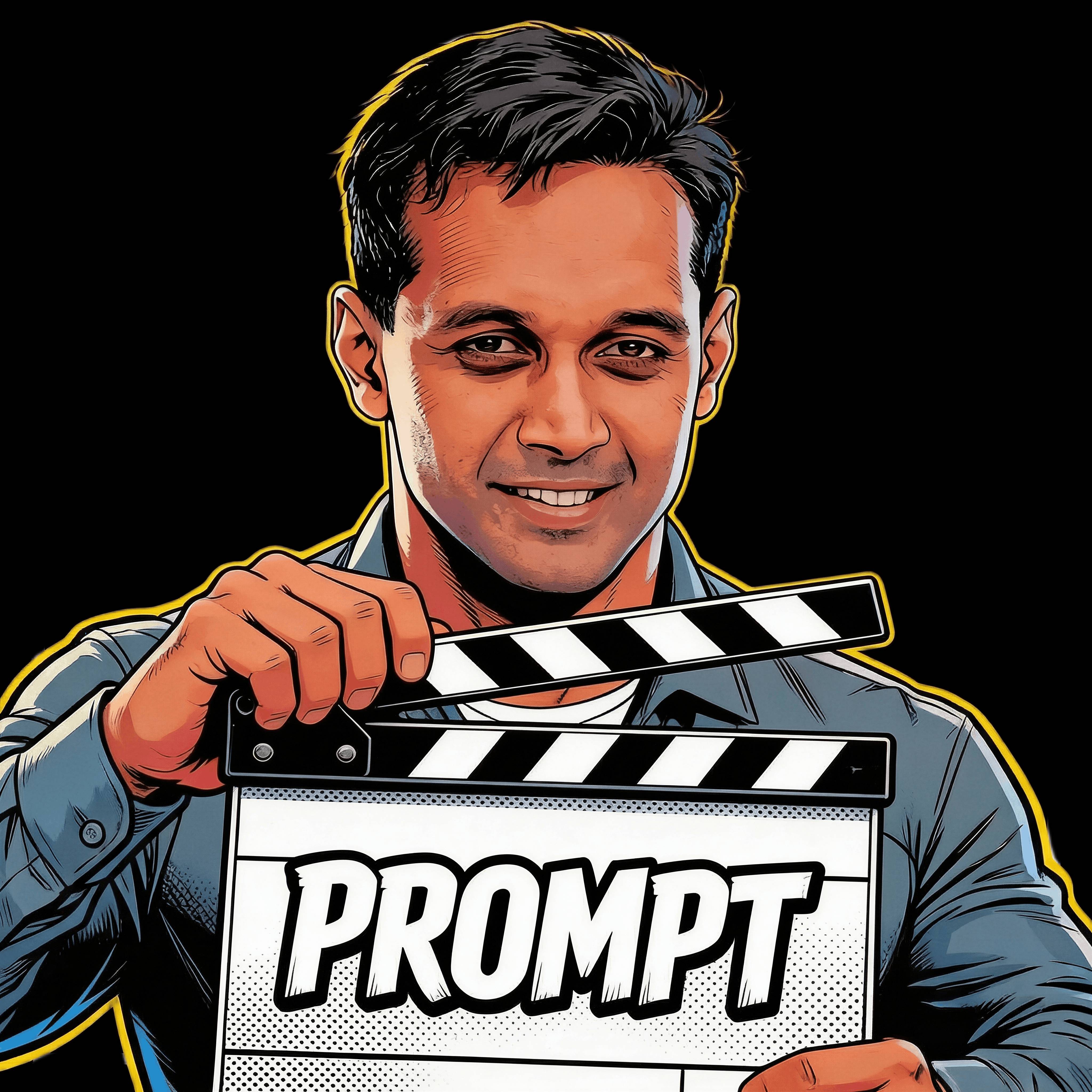 rashed fakir AI movie maker portrait